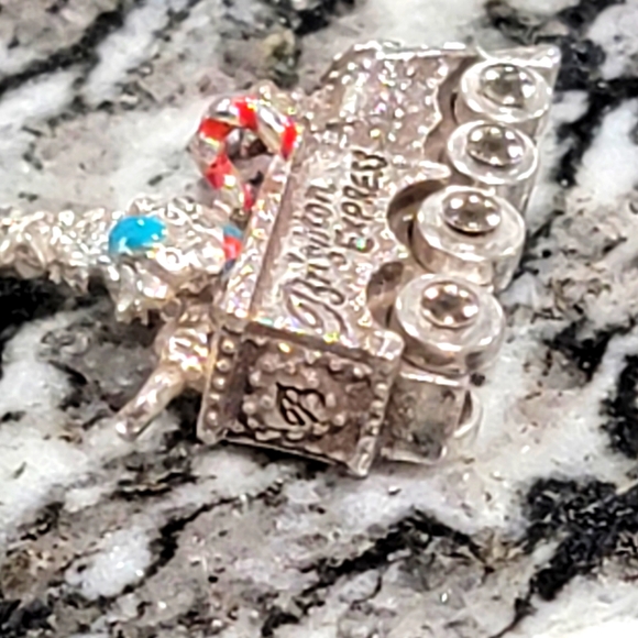 BRIGHTON RETIRED CHRISTMAS TRAIN CHARM NWOT - Picture 3 of 6